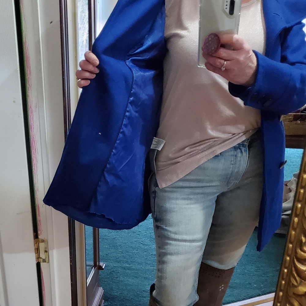 ❗✴ NL Worthington double breasted 100% wool jacket - Picture 5 of 8
